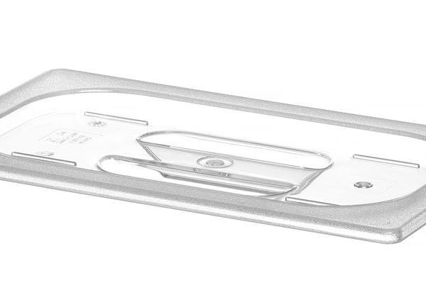 Gastronorm-Deckel, HENDI, GN 1/4, Transparent, 265x162mm