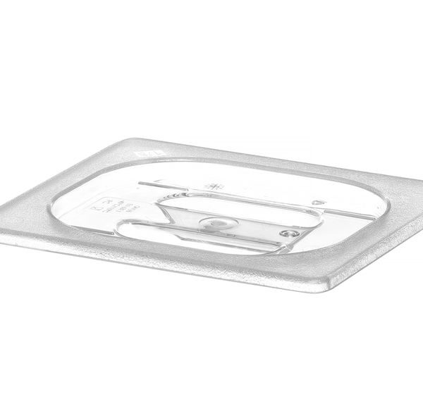 Gastronorm-Deckel, HENDI, GN 1/6, Transparent, 176x162mm