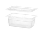 GN 1/4 Behälter, HENDI, Kitchen Line, GN 1/4, 2,4L, Transparent, 265x160x(H)100mm – Bild 3