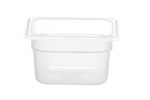 GN 1/6 Behälter, HENDI, Kitchen Line, GN 1/6, 1,4L, Transparent, 175x160x(H)100mm