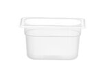 GN 1/9 Behälter, HENDI, Kitchen Line, GN 1/9, 0,8L, Transparent, 175x107x(H)100mm