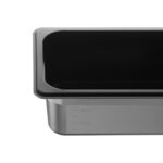 GN 1/3 Behälter, HENDI, Kitchen Line, GN 1/3, 3,4L, Schwarz, 325x175x(H)100mm – Bild 3