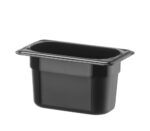 GN 1/9 Behälter, HENDI, Kitchen Line, GN 1/9, 0,8L, Schwarz, 175x107x(H)100mm – Bild 2