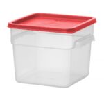 Lebensmittelbehälter mit Skala, HENDI, 5,7L, 235x235x(H)180mm – Bild 2