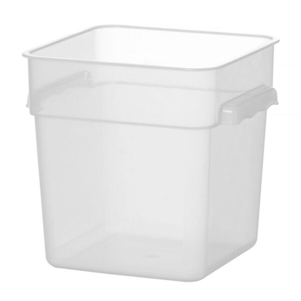 Lebensmittelbehälter mit Skala, HENDI, 7,6L, 235x235x(H)230mm