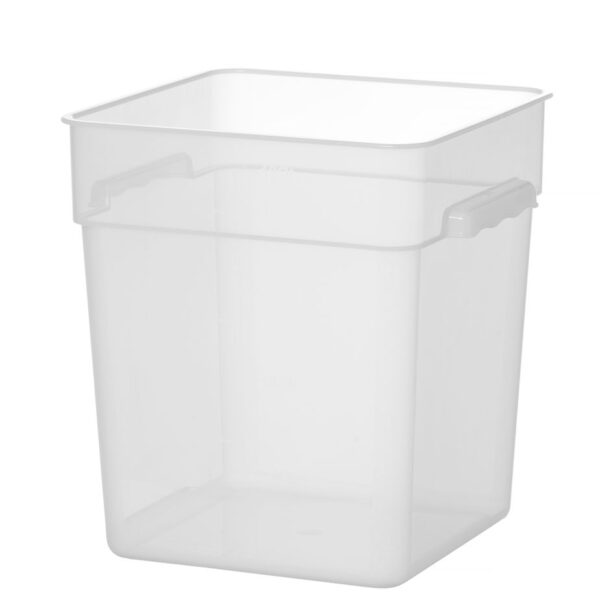 Lebensmittelbehälter mit Skala, HENDI, 17,2L, 290x290x(H)320mm