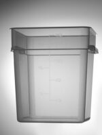Lebensmittelbehälter mit Skala, HENDI, 17,2L, 290x290x(H)320mm – Bild 2