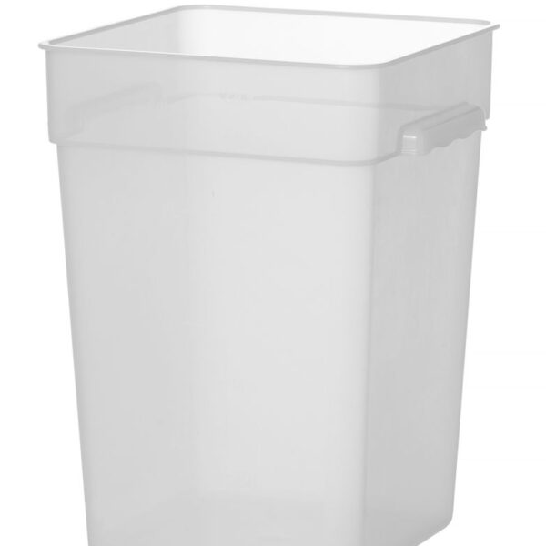 Lebensmittelbehälter mit Skala, HENDI, 20,8L, 290x290x(H)400mm