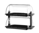 Rolltop-Display, HENDI, Schwarz, 380x260x(H)355mm, Rechteckig – Bild 2