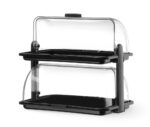 Rolltop-Display, HENDI, Schwarz, 380x260x(H)355mm, Rechteckig – Bild 4