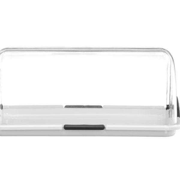 Rolltop-Display, HENDI, Weiß, 380x260x(H)170mm, Rechteckig