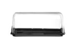 Rolltop-Display, HENDI, Schwarz, 380x260x(H)170mm, Rechteckig