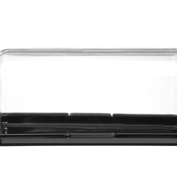 Rolltop-Display, HENDI, Schwarz, 380x260x(H)170mm, Rechteckig