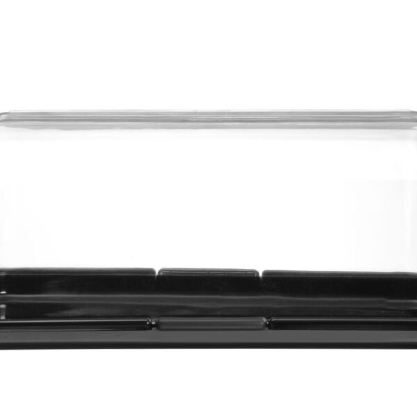 Rolltop-Display, HENDI, Schwarz, 465x315x(H)195mm, Rechteckig