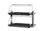 Rolltop-Display, HENDI, Schwarz, 475x325x(H)415mm, Rechteckig – Bild 3