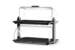 Rolltop-Display, HENDI, Schwarz, 475x325x(H)415mm, Rechteckig – Bild 4