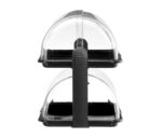 Rolltop-Display, HENDI, Schwarz, 475x325x(H)415mm, Rechteckig – Bild 5