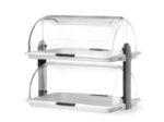 Rolltop-Display, HENDI, Weiß, 475x325x(H)415mm, Rechteckig – Bild 2