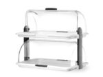 Rolltop-Display, HENDI, Weiß, 475x325x(H)415mm, Rechteckig – Bild 4