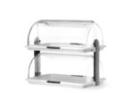 Rolltop-Display, HENDI, Weiß, 380x260x(H)355mm, Rechteckig – Bild 2