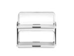 Rolltop-Display, HENDI, Weiß, 380x260x(H)355mm, Rechteckig