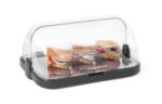 Roll-Top-Kühldisplay, einfach, HENDI, Dunkelgrau, 440x320x(H)205mm, Rechteckig – Bild 3