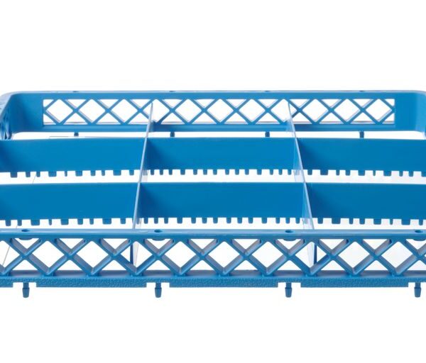 Aufsatz für Geschirrspülkorb, HENDI, 9 Fächer 150x150 mm, 500x500x(H)45mm
