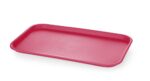 Fast-Food-Tablett GN 1/1 Polypropylen, AmerBox, GN 1/1, Rot, 530x325x(H)20mm, Rechteckig – Bild 2