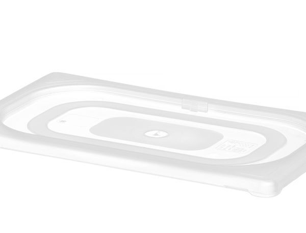 Gastronorm-Deckel, HENDI, GN 1/4, Transparent, 265x162mm