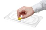 Farbcodierungsclips für HACCP-Aufbewahrungsbehälter, HENDI, Gelb, 12 Stk – Bild 2