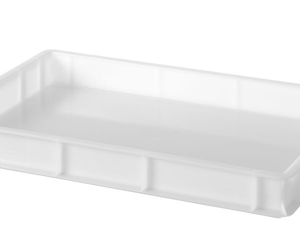 Pizzateig-Box 600x400, AmerBox, Profi Line, Weiß, 600x400x(H)70mm, Rechteckig
