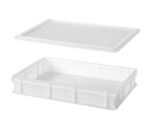 Pizzateig-Box 600x400, AmerBox, Profi Line, Weiß, 600x400x(H)100mm, Rechteckig – Bild 3