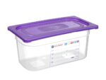 Gastronorm-Deckel violett, HENDI, GN 1/3, Violett, 325x176mm – Bild 4