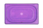 Gastronorm-Deckel violett, HENDI, GN 1/4, Violett, 265x162mm – Bild 2