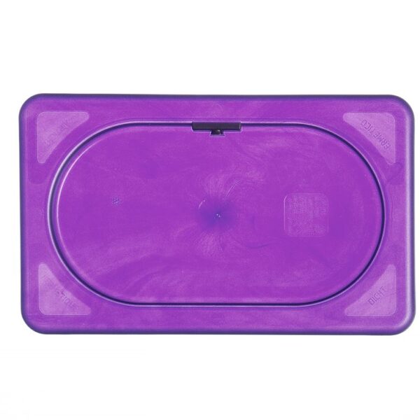 Gastronorm-Deckel violett, HENDI, GN 1/9, Violett, 176x108mm