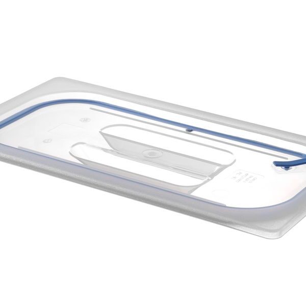 Gastronorm Deckel, luftdicht verschließbar, HENDI, GN 1/3, Transparent, 325x176mm