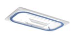 Gastronorm Deckel, luftdicht verschließbar, HENDI, GN 1/3, Transparent, 325x176mm – Bild 2
