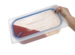 Gastronorm Deckel, luftdicht verschließbar, HENDI, GN 1/3, Transparent, 325x176mm – Bild 4