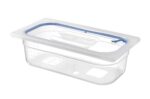Gastronorm Deckel, luftdicht verschließbar, HENDI, GN 1/3, Transparent, 325x176mm – Bild 3
