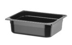 GN 1/2 Behälter COOL, HENDI, COOL, GN 1/2, 6,1L, Schwarz, 325x265x(H)100mm – Bild 2