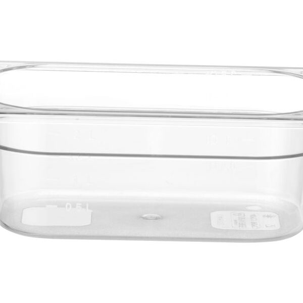 GN 1/4 Behälter COOL, HENDI, COOL, GN 1/4, 2,6L, Transparent, 265x163x(H)100mm