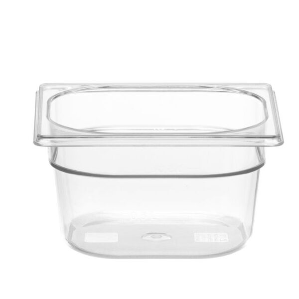 GN 1/6 Behälter COOL, HENDI, COOL, GN 1/6, 1,6L, Transparent, 176x162x(H)100mm