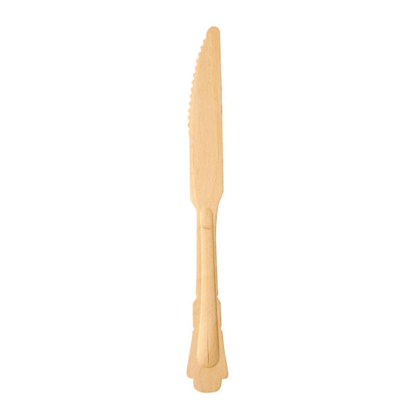 'pure' Holzmesser pure 20,5 cm natur in schönem Vintage Design, 50 Stk.