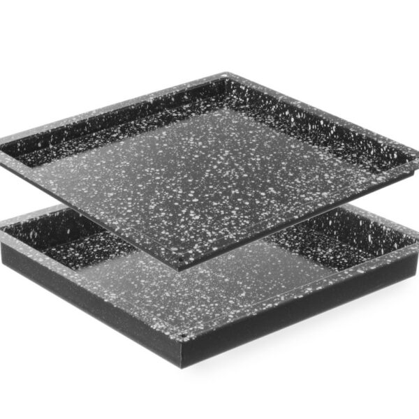 Blech CONVECTOMAT CLASSIC GN 2/3, HENDI, GN 2/3, Schwarz, 354x325x(H)40mm