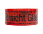 Warnband Klebeband 48mmx66m activaTape Low Noise rot mit Aufdruck Vorsicht Glas – Bild 3
