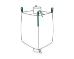 Big Bag 90x90x115cm mit Einlauf und Auslauf SWL 1.250 kg
