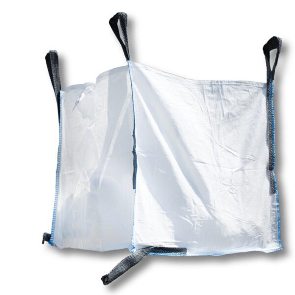Big Bag 90 x 90 x 90 cm Typ Stein mit 4 Hebeschlaufen und 2 Bodenschlaufen