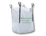Big Bag 125 x 125 x 150 cm Typ Mineralwolle KMF 4 Hebeschlaufen + Schürze – Bild 3