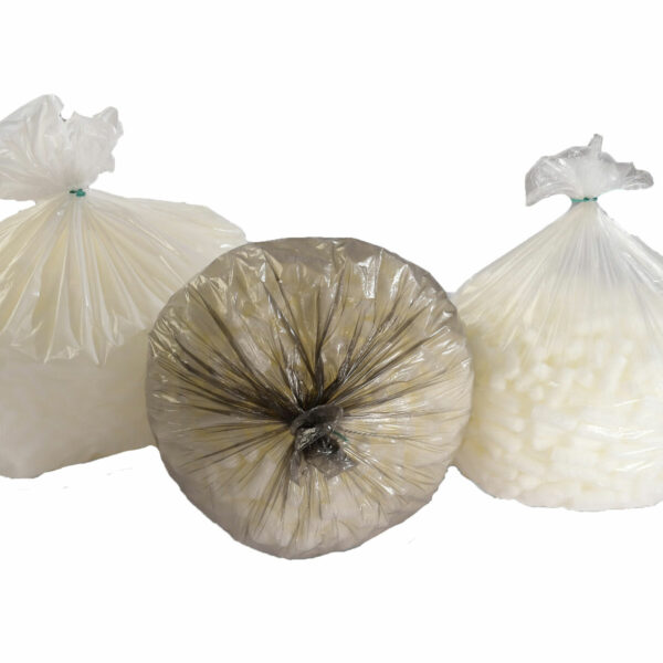 Müllsäcke Müllbeutel LDPE 70 L, 630 x 850 mm, 14 my, weiss, 40 Stk.