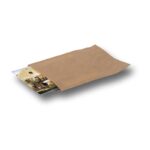Papierbeutel braun unbedruckt 160 x 230 + 20 mm 40 g/m2 aus 100% Zellulose, 2000 Stk. – Bild 3
